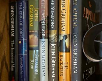 John Grisham Hard Back Books