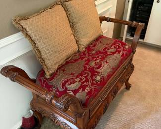 Settee with drawers