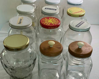 Lot 53: Large Glass Jars