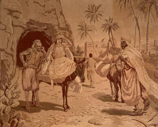Lot 179: Antique Arabian Tapestry