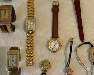Lot 35: Assorted Vintage Wristwatches and Bracelet Watches