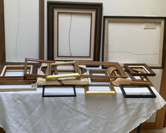 Lot 114: Smaller Wooden Frames