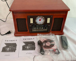 Lot 175: Victrola 8-in-1 Turntable Audio System