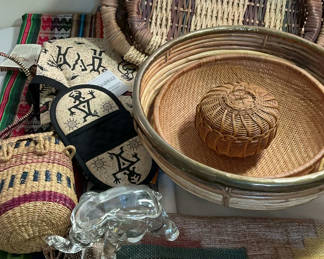 Lot 180: Vibrant Ethnic Textiles And Decor