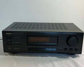 Lot 190: Onkyo Reciever And Speakers
