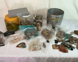 Lot 151: Lapidary Lot #2, Assorted Mineral and Stone Collection