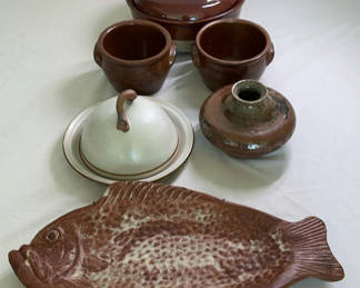 Lot 68: Earth Tone Ceramics