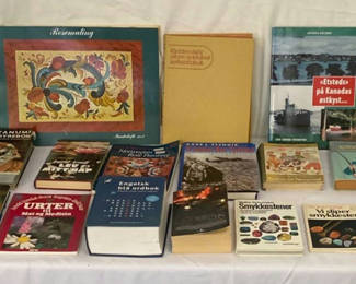 Lot 97: Vintage Norwegian Language Books