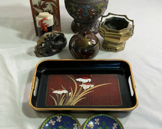 Lot 187: Vintage Asian Decorative Home Decor Assortment