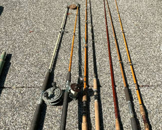Lot 161: Fly Fishing Lot #7, Collection of Fishing Rods and Reels