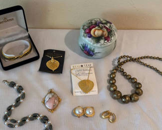 Lot 32: Assorted Gold-Tone Jewelry and Accessories