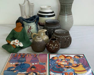 Lot 49: Collection of Southwestern ceramics and Pottery