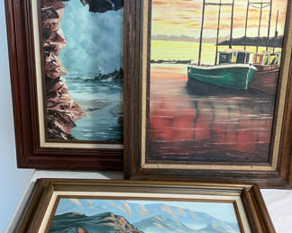 Lot 198: Orginal Seascapes