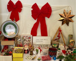 Lot 89: Vintage Christmas Lot and Trunk