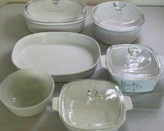 Lot 67: Corningware And Anchor Hocking