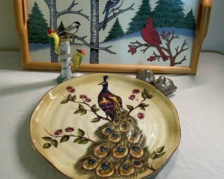 Lot 75: Kitchen Bird Decor