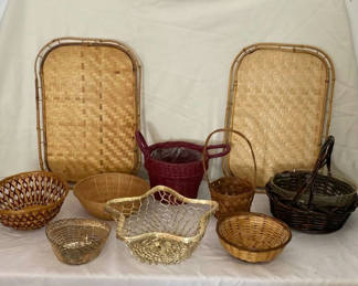 Lot 93: Baskets assortment