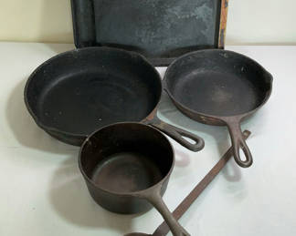 Lot 83: Well Seasoned Cast Iron