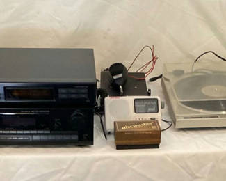 Lot 86: Audio Components and Electronics Lot