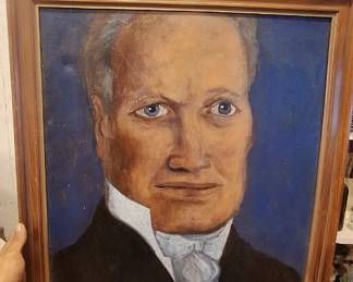 Paul Newman portrait by daughter Melissa Newman