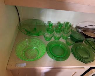 Uranium glass