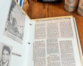 Elvis newspaper clippings