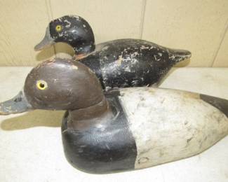 1940's Wooden Duck Decoys