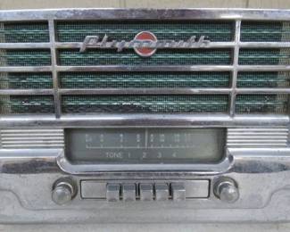 1949 Plymouth Car Radio