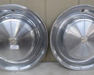 1960's Cadillac Hubcaps 