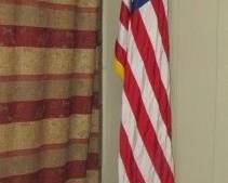 American Flag w/Stand