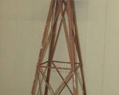8' Tall Metal Yard Windmill