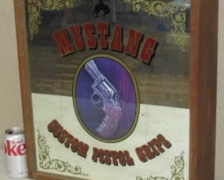 Vintage Mustang Custom Pistol Grips Store Display