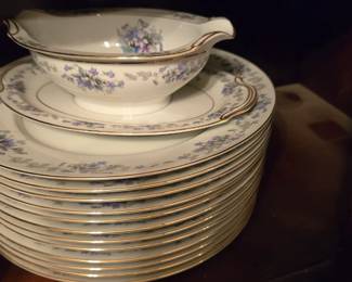 Vintage Noritake Violette Pattern full set
