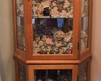 Curio Corner Cabinet