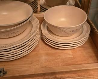 Pfaltzgraff Remembrance Dinnerware Full Set