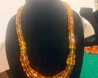 Vintage Cubed Baltic Amber