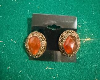 925 Vintage Chinese Earrings 
