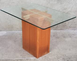 031 357h Midcentury Trioh Mobler Denmark end tables