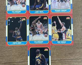 442h Lot of 1986 Fleer basketball cards