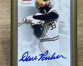 380h 2004 Fleer Dave Parker signature card