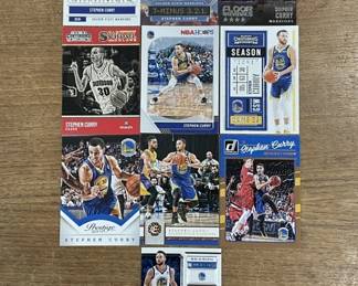 443h Lots of Steph Curry basketball cards