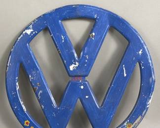 165 Vintage Volkswagen Super Pickle logo sign
