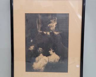 534 Pencil signed lithograph