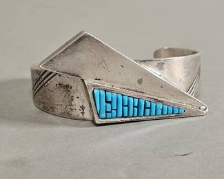 050 25h Vintage A. Vandever Navajo sterling silver