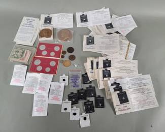 446 Group of Lindewoldscubic zirconia gems, and
