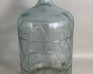 156 Vintage 5 gallon glass water jug