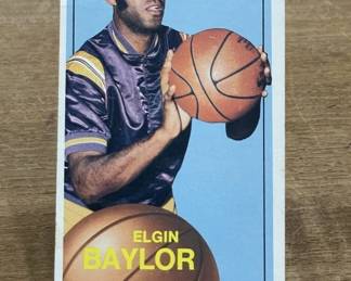 403h 1970 Topps Elgin Baylor basketball card