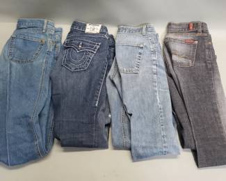 502 Group of womens jeans, True Religion, GAP,