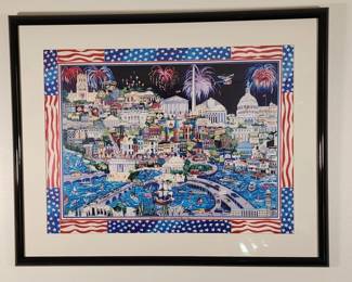 191 317h Vintage Fireworks Over Washington DC Roxy