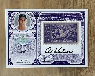 364h 2004 Donruss Al Kaline signature with vintage